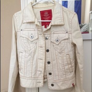 Esprit white denim jacket